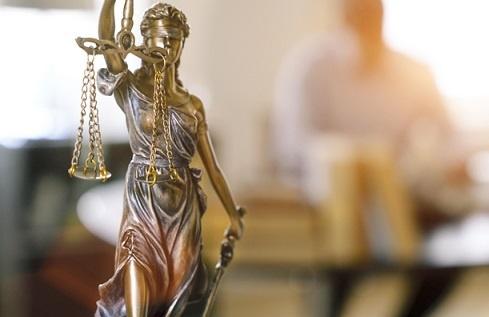 Estátua Themis, deusa da Justiça